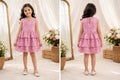 Blush Bloom Layered Festive Dress