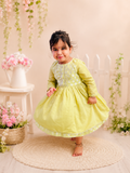 Coral Bloom Sharara Set