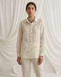 Ivory Artisan Linen Co-ord Set