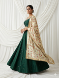 Rani Pink Zari Lehenga Set